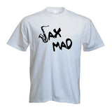 Sax Mad Saxophone Motif T-Shirt